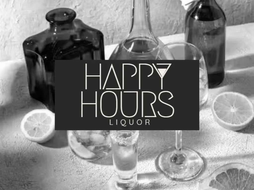 Happy Hours Liquor website by Caffeinated Marketing